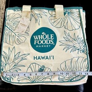 Whole Foods Tropical Rope Tote Bag Hawaii Exclusive Large
pict for measurements